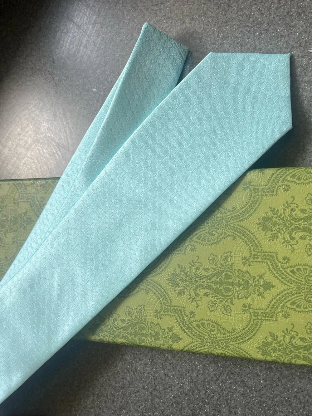Gucci style Men’s Light Blue Tie